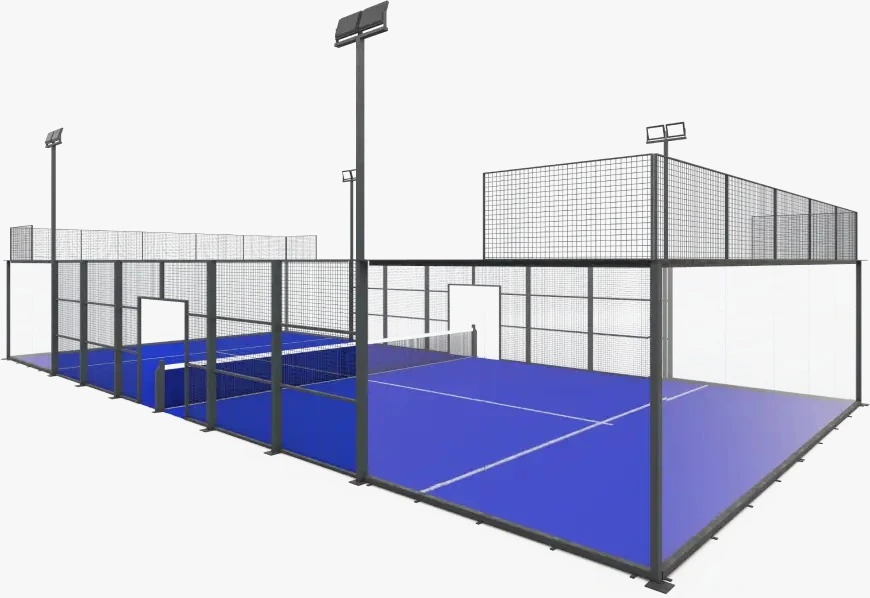 kids panoramic padel court